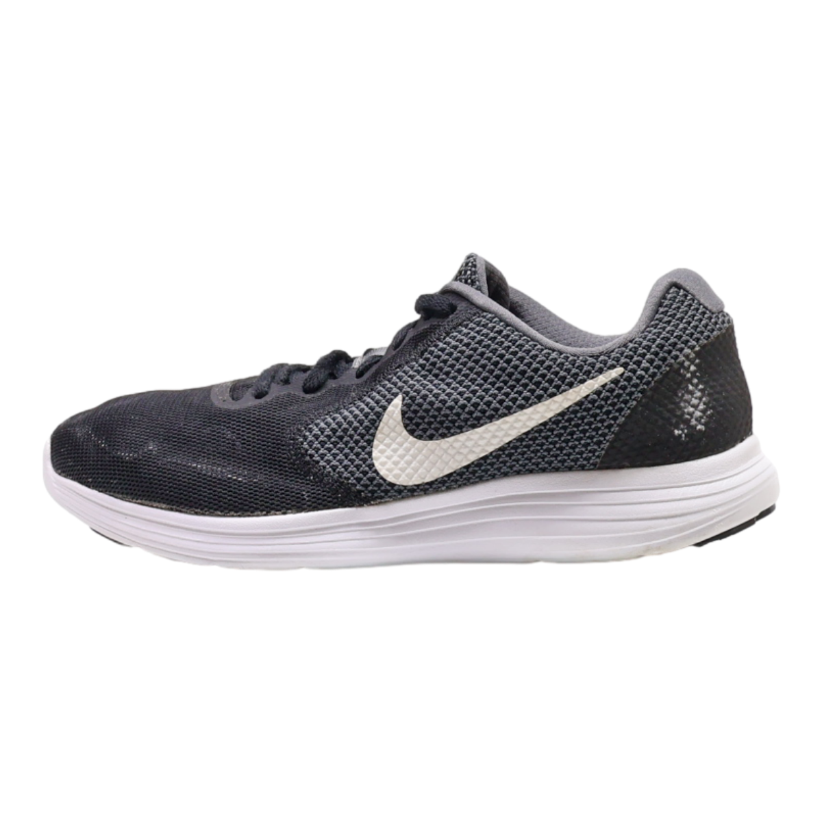 Nike Revolution 3 Sneaker Turnschuhe Grau Synthetik 819300-001 Herren UK 8 - Bild 2 von 6