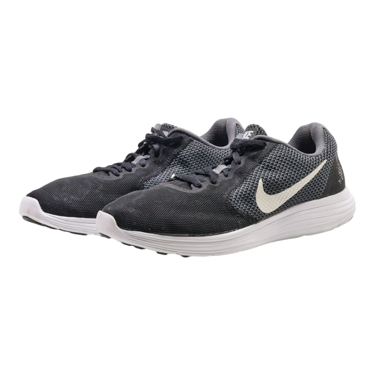 Nike Revolution 3 Sneaker Turnschuhe Grau Synthetik 819300-001 Herren UK 8 - Bild 3 von 6